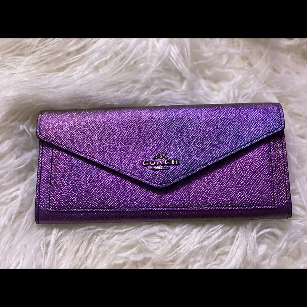 Coach Hologram Mercer Wallet (RARE) Style #55802